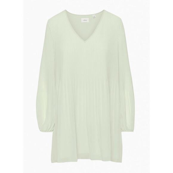 Aritzia Wilfred Long Sleeve V-Neck Dress Size Large - Picture 2 of 4